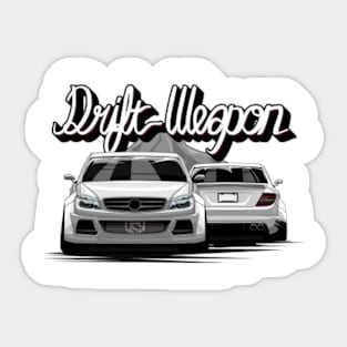 Drift Spec C63 WHITE [ OSY Graphics] Sticker